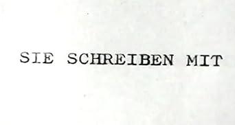 Sie schreiben mit